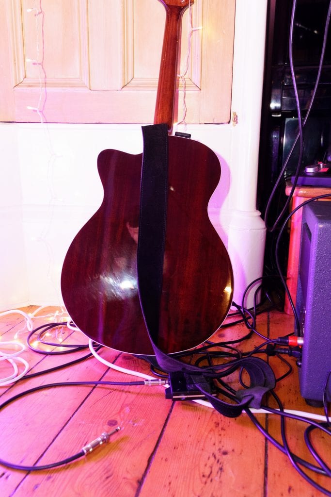 Nick Harper's guitar
