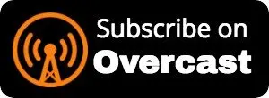 Subscribe on Overcast Logo