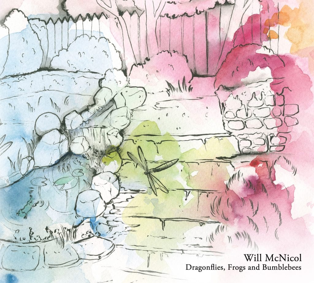 Cover art of Will McNicol's album Butterflies, Frogs and Bumblebees. 